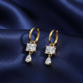 Emerald Drop Earrings